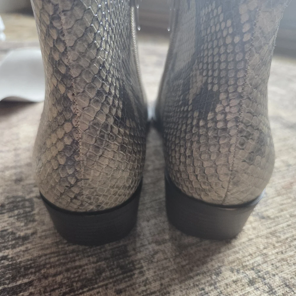 Lucky Brand Chinchilla Slither Boots New Never Worn - Picture 9 of 10